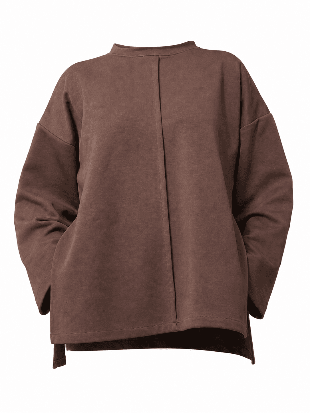 The Everyday Elegance Blouse - Espresso Nude