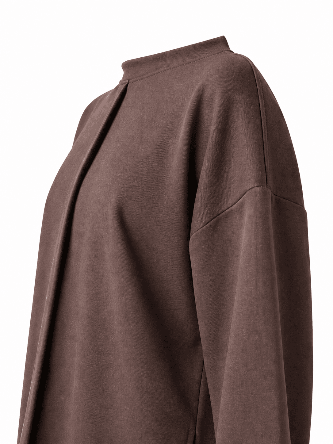 The Everyday Elegance Blouse - Espresso Nude