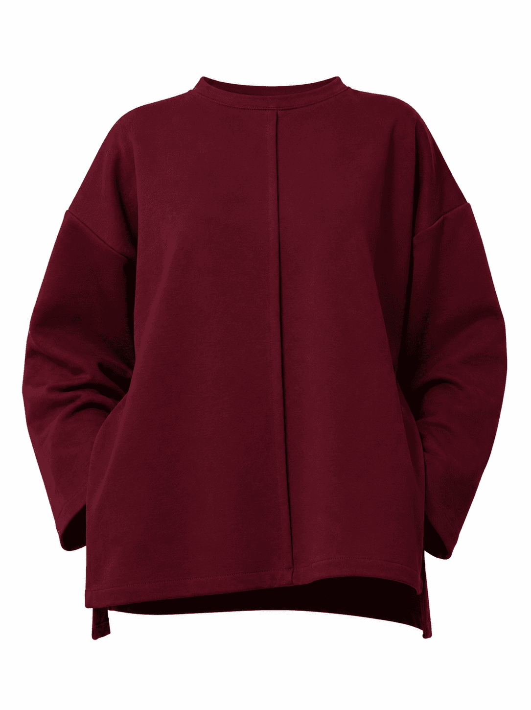 The Everyday Elegance Blouse - Royal Burgundy
